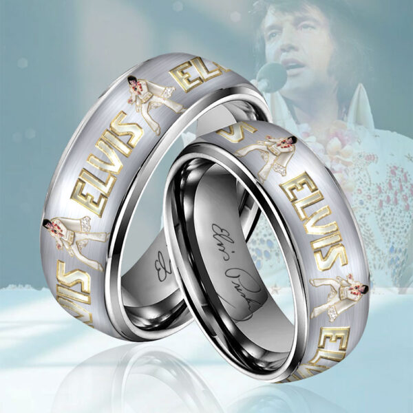 Elvis Presley Custom Alloy Ring - MAITM 12134