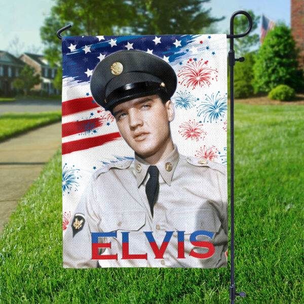 Elvis Presley Garden Flag - HOATT 11943
