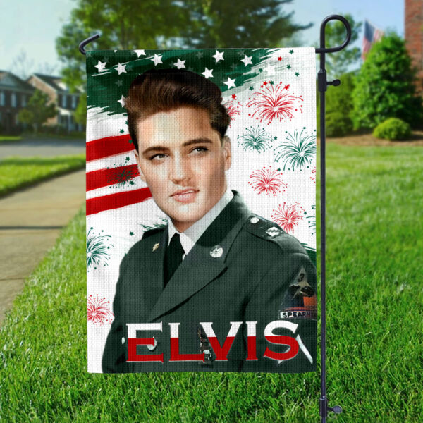 Elvis Presley Garden Flag - HOATT 11960