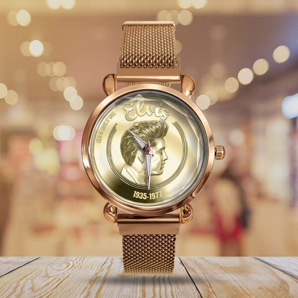 Elvis Presley Mesh Strap Quartz Watch - MAITM 12061