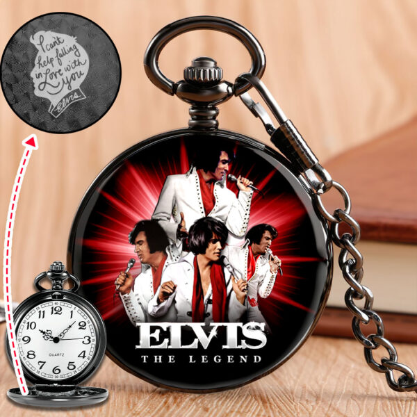 Elvis Presley Custom Pocket Watch - HOATT 11690