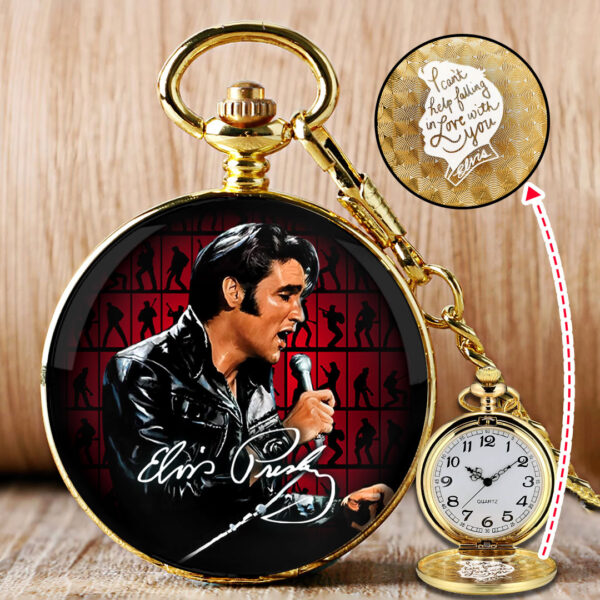 Elvis Presley Custom Pocket Watch - HOATT 11730