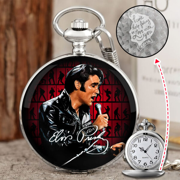 Elvis Presley Custom Pocket Watch - HOATT 11730