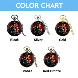 Elvis Presley Custom Pocket Watch - HOATT 11730