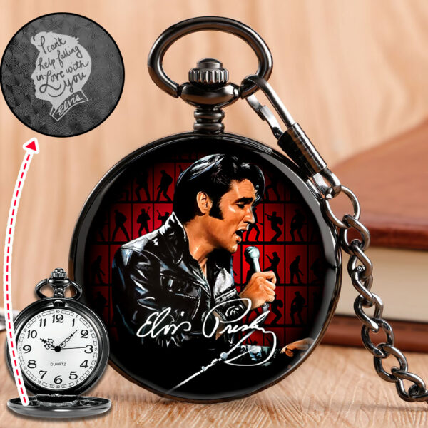 Elvis Presley Custom Pocket Watch - HOATT 11730