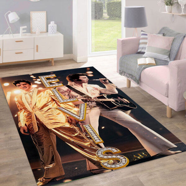 Elvis Presley Rectangular Rug - MAITM 11989