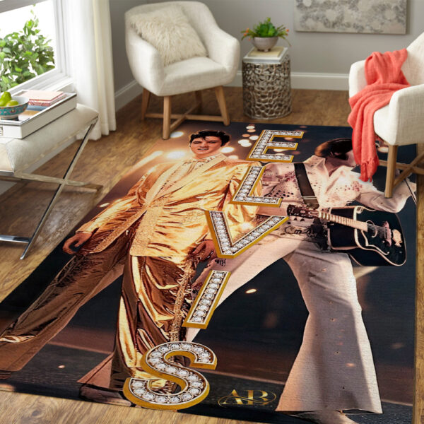 Elvis Presley Rectangular Rug - MAITM 11989