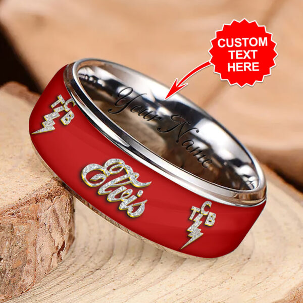 Personalized Elvis Presley Custom Alloy Ring - HOATT 11513