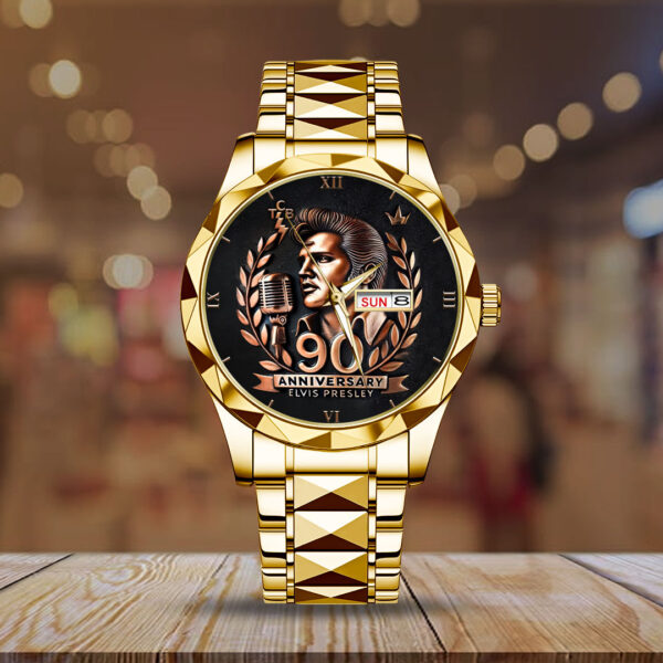 Elvis Presley Alloy Luxury Quartz Watch - HOATT 11729