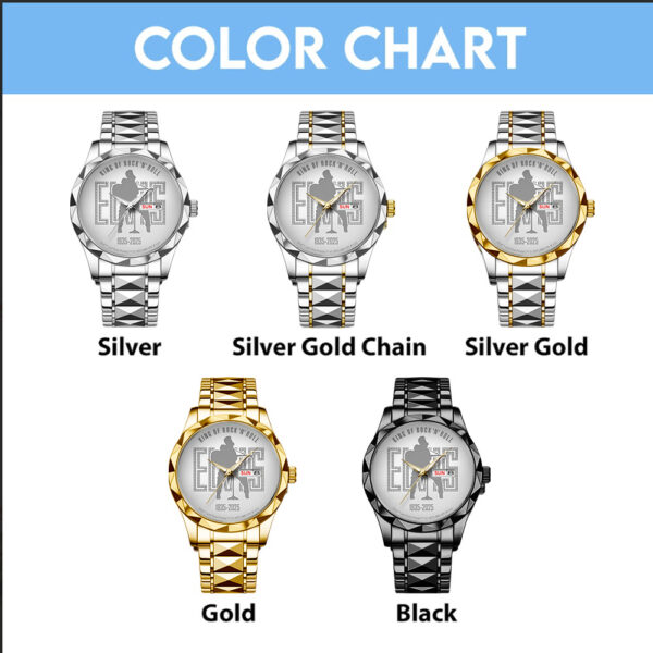 Elvis Presley Alloy Luxury Quartz Watch - TANTN 14513