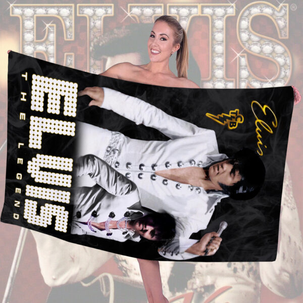 Elvis Presley Rectangle Beach Towel - HOATT 11712
