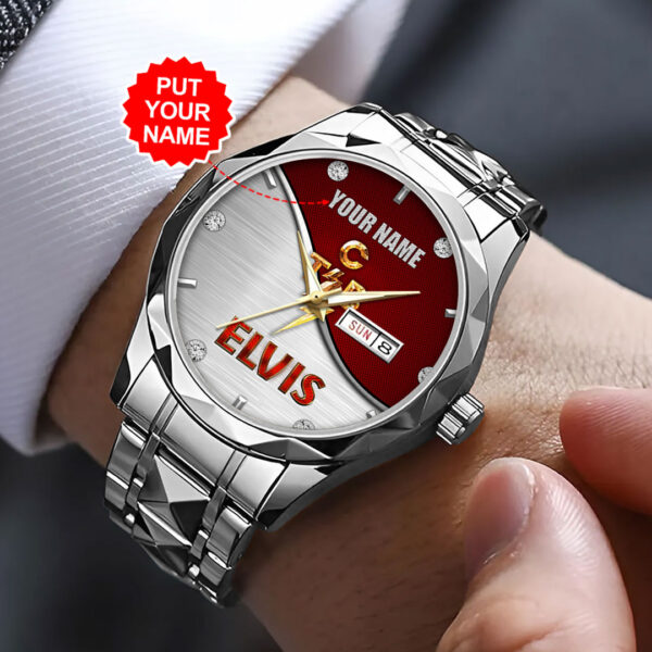 Personalized Elvis Presley Alloy Luxury Quartz Watch - HOATT 11973