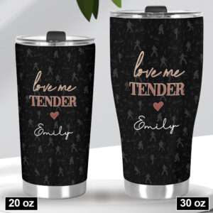 Personalized Elvis Presley Tumbler Cup - GNE 3866