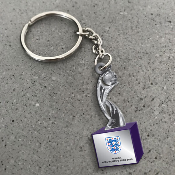 England Lionesses Custom Shape 2-sided Keychain - MAITM 12355