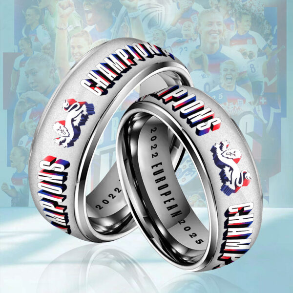 England Lionesses Custom Alloy Ring - HOATT 12065