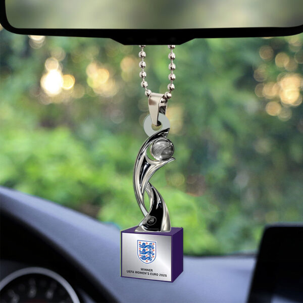 England Lionesses Custom Shape 1-sided Acrylic Car Ornament - GNE 4112