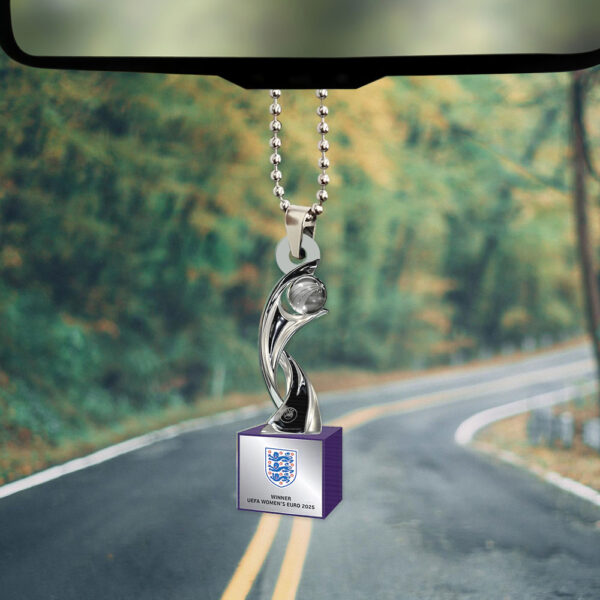 England Lionesses Custom Shape 1-sided Acrylic Car Ornament - GNE 4112