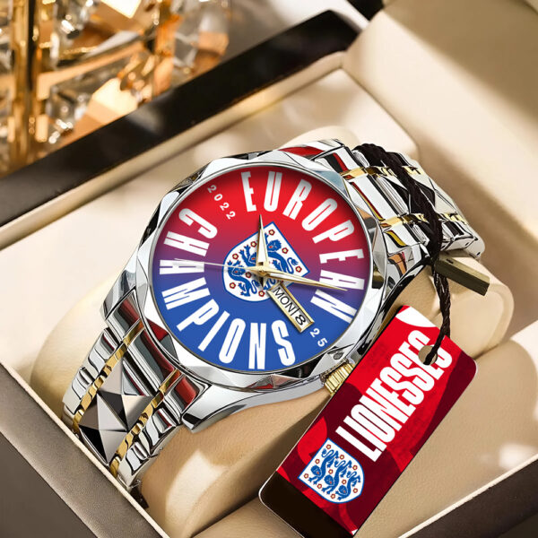 England Lionesses Alloy Luxury Quartz Watch - TANTN 14841