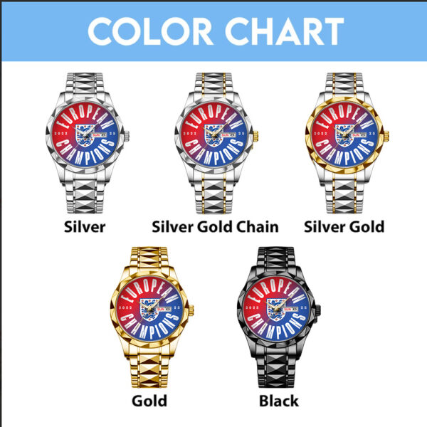 England Lionesses Alloy Luxury Quartz Watch - TANTN 14841
