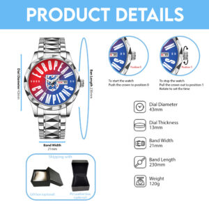 England Lionesses Alloy Luxury Quartz Watch - TANTN 14841