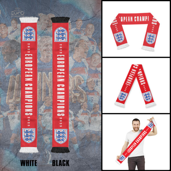 England Lionesses Ruffneck Soccer Scarf - TANTN 14840