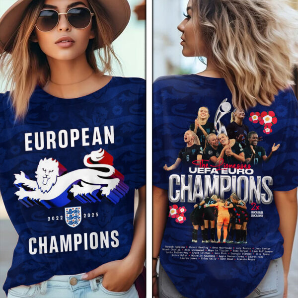 England Lionesses 3D Apparel - HOATT 12092