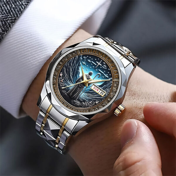 Faith Over Fear Alloy Luxury Quartz Watch - TANTN 14816