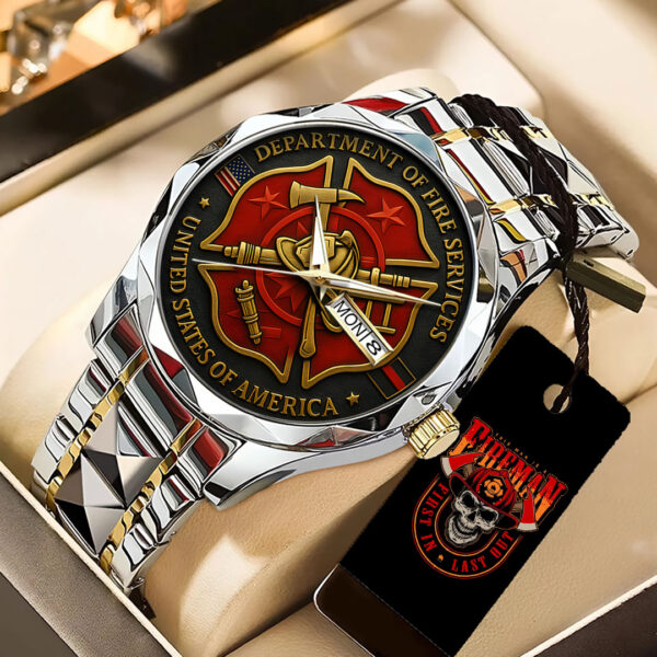 Firefighter Alloy Luxury Quartz Watch - TANTN 14781