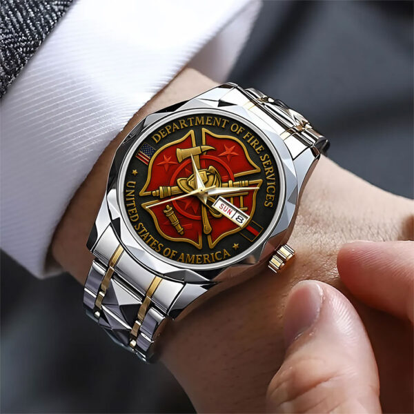 Firefighter Alloy Luxury Quartz Watch - TANTN 14781
