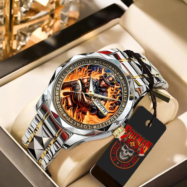 Firefighter Alloy Luxury Quartz Watch - TANTN 14863