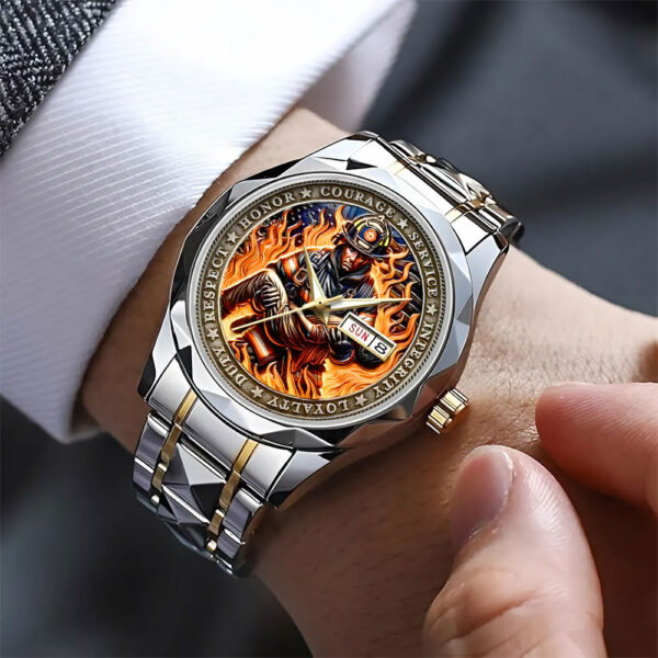 Firefighter Alloy Luxury Quartz Watch - TANTN 14863