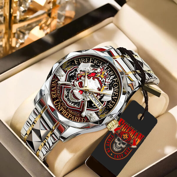 Firefighter Alloy Luxury Quartz Watch - TANTN 14865
