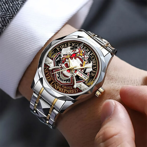 Firefighter Alloy Luxury Quartz Watch - TANTN 14865