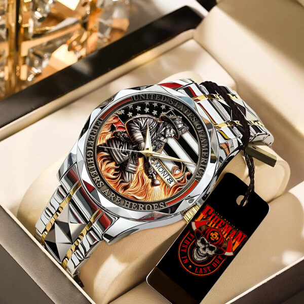 Firefighter Alloy Luxury Quartz Watch - TANTN 14870