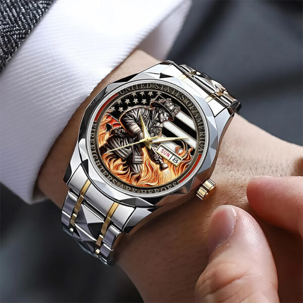 Firefighter Alloy Luxury Quartz Watch - TANTN 14870