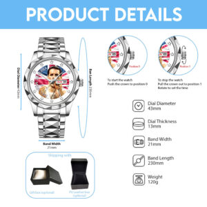 Freddie Mercury Alloy Luxury Quartz Watch - MAITM 12078