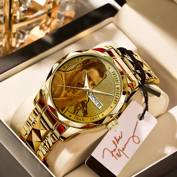 Freddie Mercury Alloy Luxury Quartz Watch - MAITM 12080