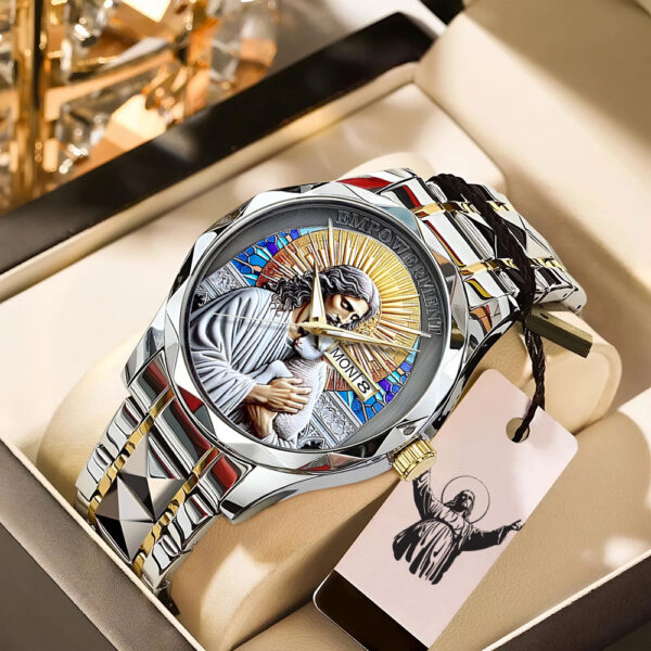 God Is Good Alloy Luxury Quartz Watch - TANTN 14668