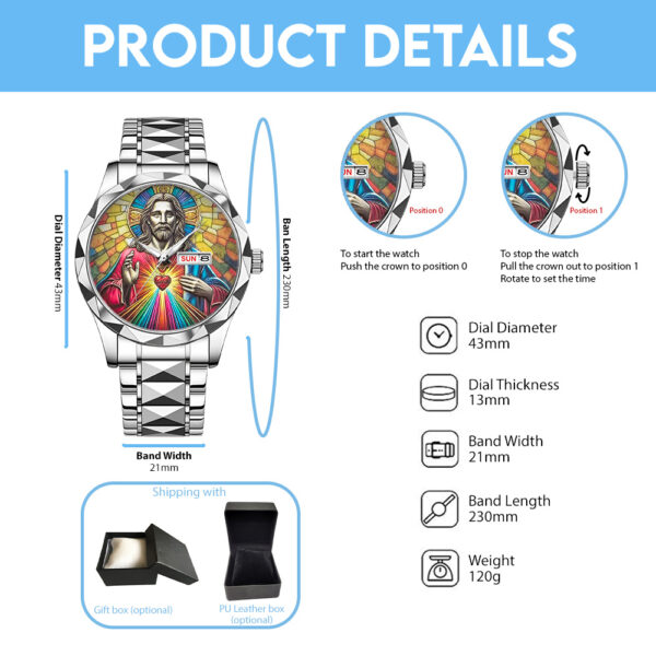 God Is Good Alloy Luxury Quartz Watch - TANTN 14808