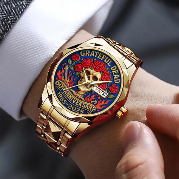 Grateful Dead Alloy Luxury Quartz Watch - TANTN 14402