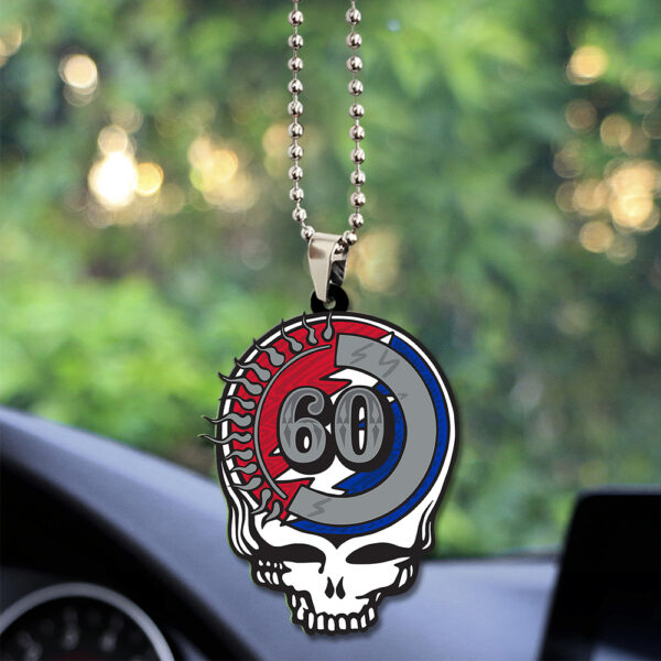 Grateful Dead Custom shape 2-sided Acrylic Car Ornament - TANTN 14408