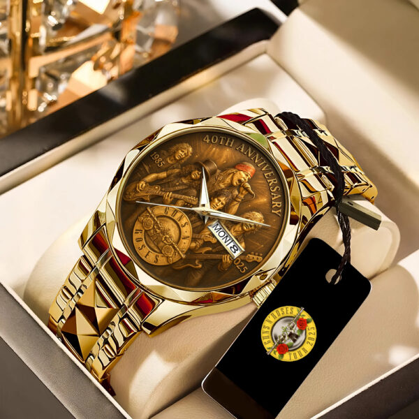 Guns N’ Roses Alloy Luxury Quartz Watch - TANTN 14396