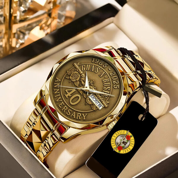 Guns N’ Roses Alloy Luxury Quartz Watch - TANTN 14397
