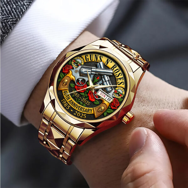 Guns N’ Roses Alloy Luxury Quartz Watch - TANTN 14398