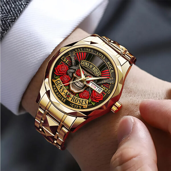 Guns N’ Roses Alloy Luxury Quartz Watch - TANTN 14399