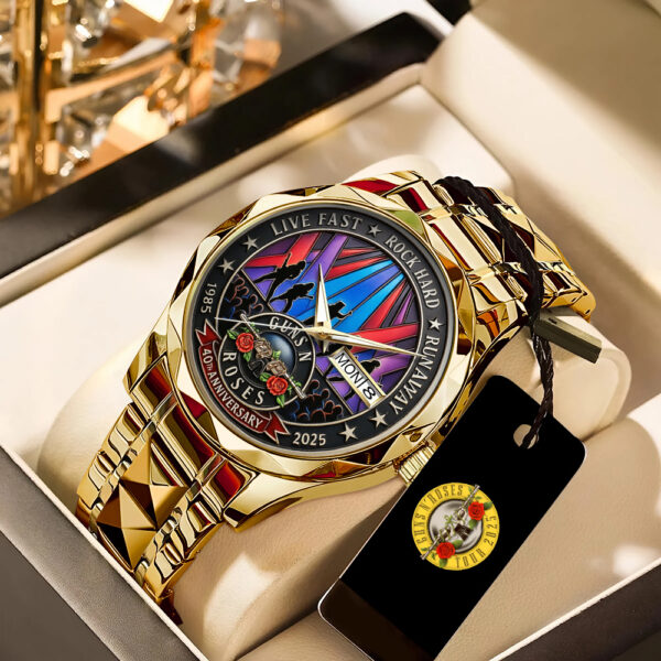 Guns N’ Roses Alloy Luxury Quartz Watch - TANTN 14400