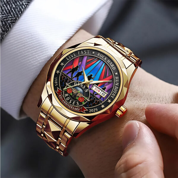 Guns N’ Roses Alloy Luxury Quartz Watch - TANTN 14400