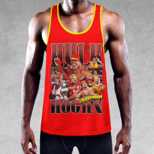 Hulk Hogan Y-Back Muscle Tank Top - TMTHU 046