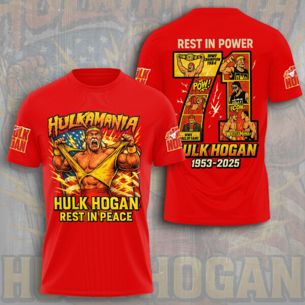 Hulk Hogan 3D T-Shirt - TMTHU 049