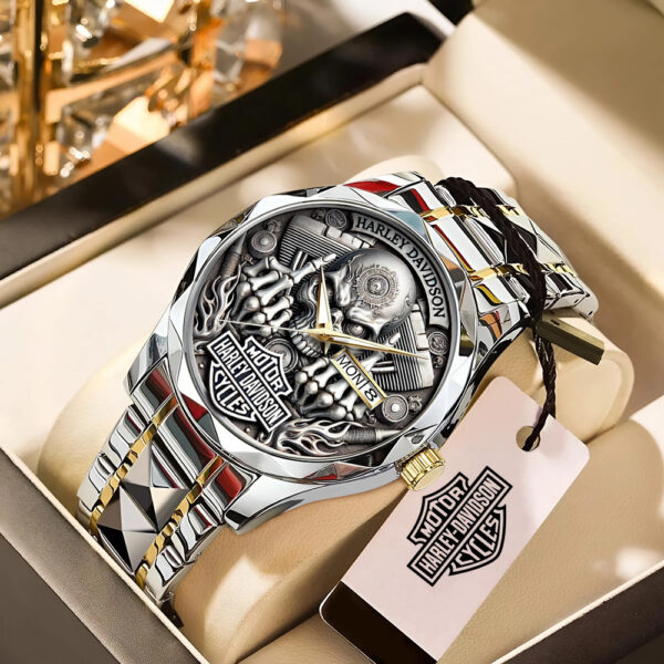 Harley Davidson Alloy Luxury Quartz Watch - TANTN 14718